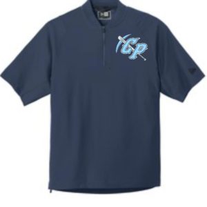 NEW ERA CAGE SHORT SLEEVE 1/4 ZIP JACKET ADULT